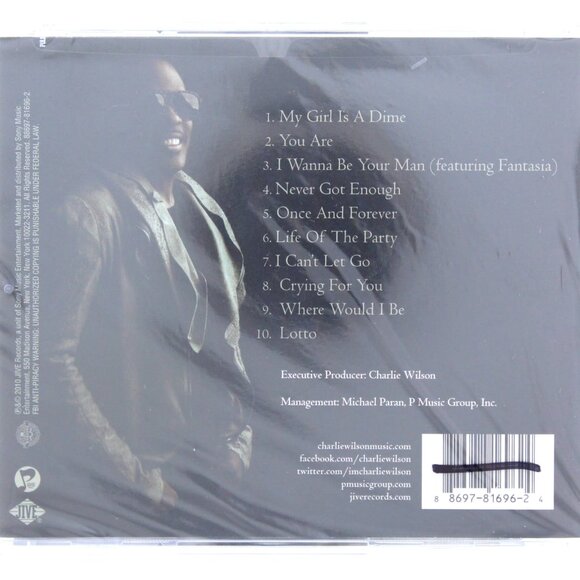 Charlie Wilson Just Charlie Music CD - Picture 2 of 2